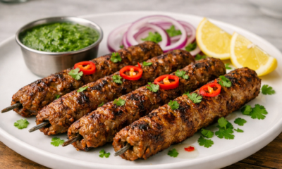 Lamb Seekh Kebab