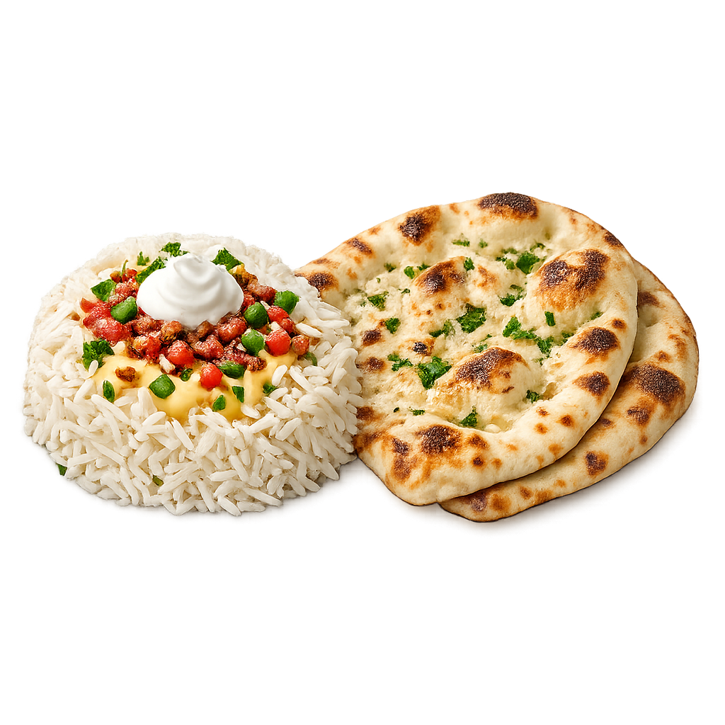 Naan & Rice