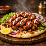 Chicken Tikka on Naan