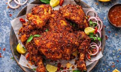 Pathakha Chicken in Nelson spicy halal chicken with rich masala Hazara Spice Lancashire