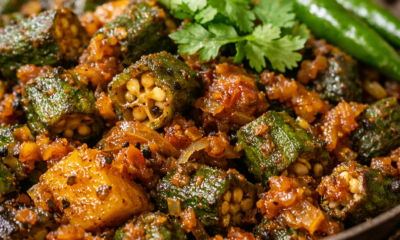 Bhindi Masala in Nelson served hot with spiced okra cooked in traditional desi masala