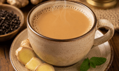 Adrak Chai at Hazara Spice, Nelson