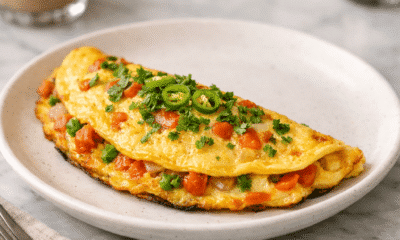 Desi Omelette at Hazara Spice, Nelson