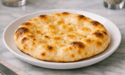 Fresh Naan at Hazara Spice, Nelson