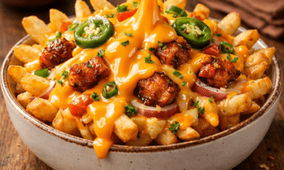 Volcano Loaded Fries at Hazara Spice, Nelson
