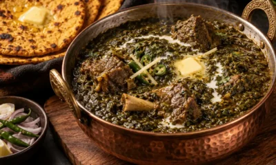 Saag Gosht – lamb with slow-cooked saag, weekend special at Hazara Spice Nelson